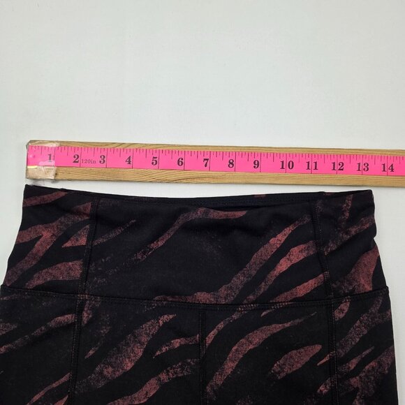 Jessica Simpson Women's Tummy Control Bermuda Short Small Black Mystic Zebra - Picture 10 of 14